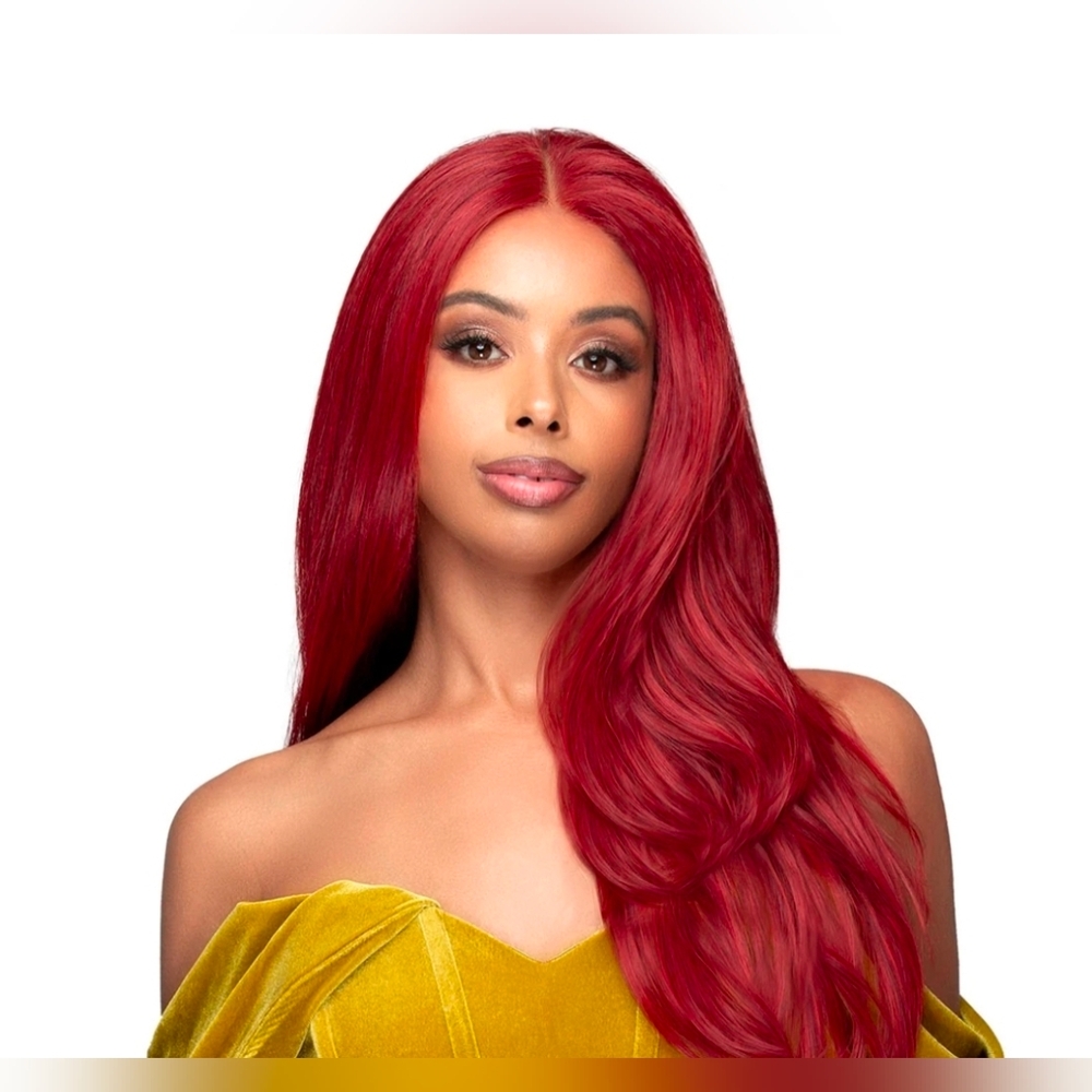 NIB Full Lace Human Hair Blend Premium Wig Fs4/27/30 - Picture 4 of 10